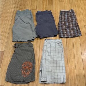 Men's Casual Shorts Set of 5